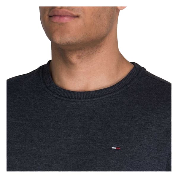 Tommy Jeans Herr Sweatshirt med fleecefoder S Marinblå Navy S