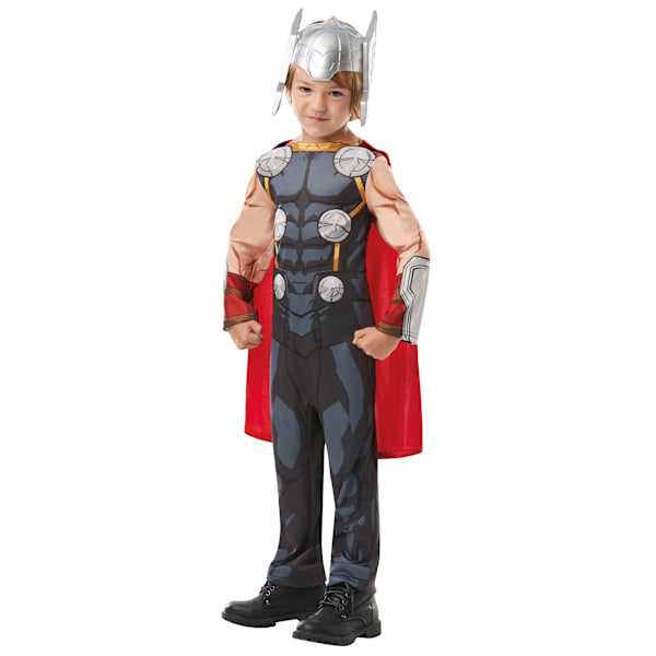 Thor Barn/Barnkostym 3-4 År Flerfärgad Multicoloured 3-4 Years