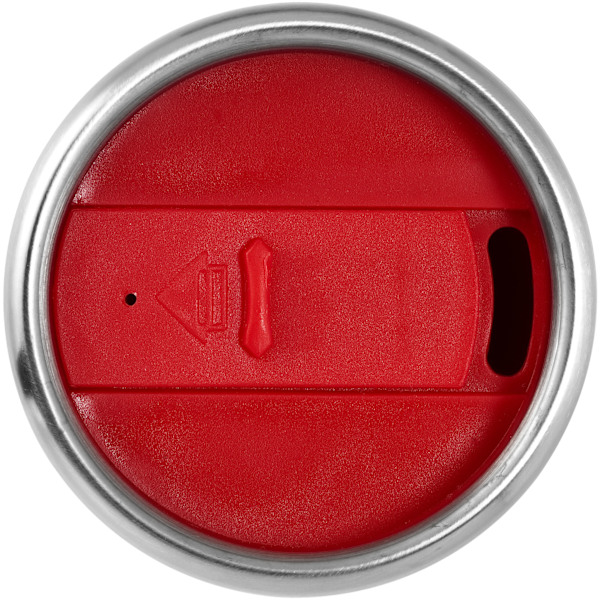 Bullet Elwood Isolerad Mugg (2-pack) 17,6 x 8,3 cm Silver Silver/Red 17.6 x 8.3 cm