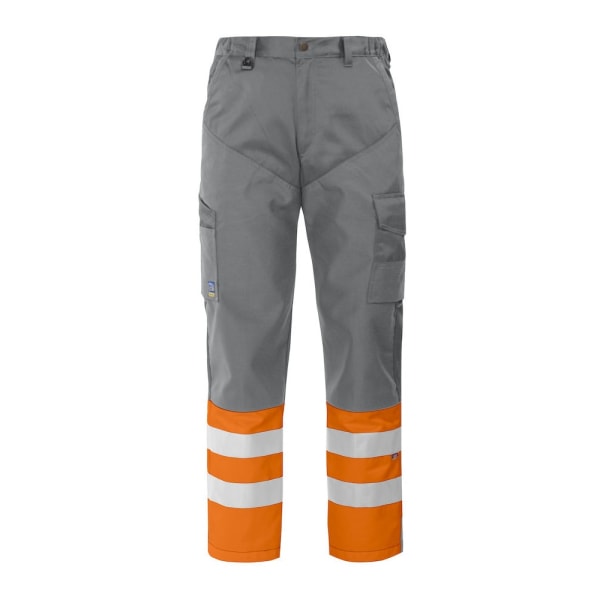 Projob Herr High-Vis Byxor 36S Orange/Grå Orange/Grey 36S
