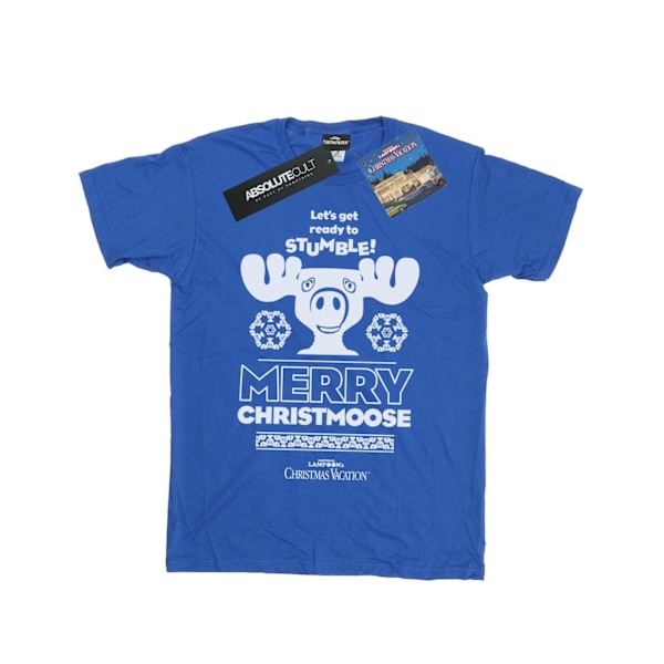 National Lampoon's Christmas Vacation Herr Merry Christmoose T-shirt Royal Blue L