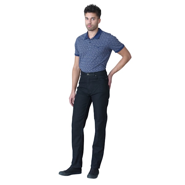 Duke Herr D555 Rockford Carlos Stretch Jeans 34L Svart Black 34L