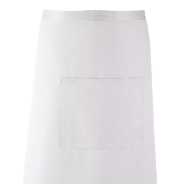 Premier Dam/Kvinnors Barförkläde / Arbetskläder En Storlek Vit White One Size