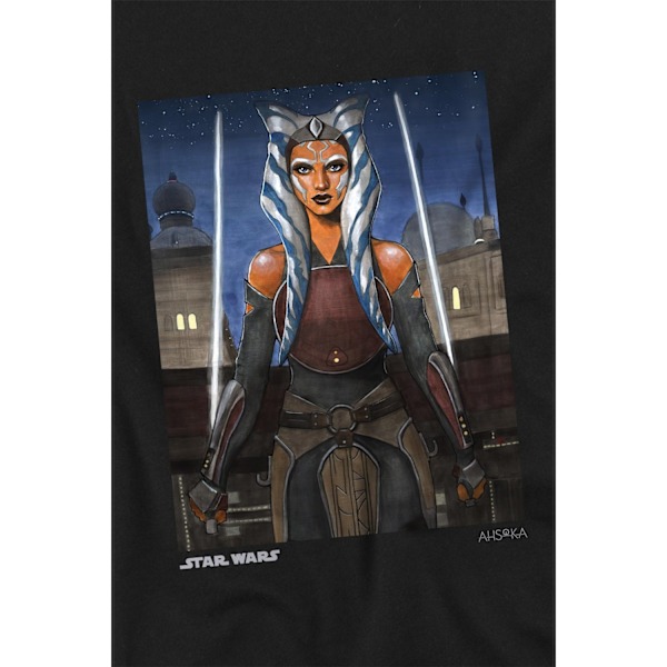 Ahsoka Herr Heroisk Ahsoka T-Shirt S Svart Black S