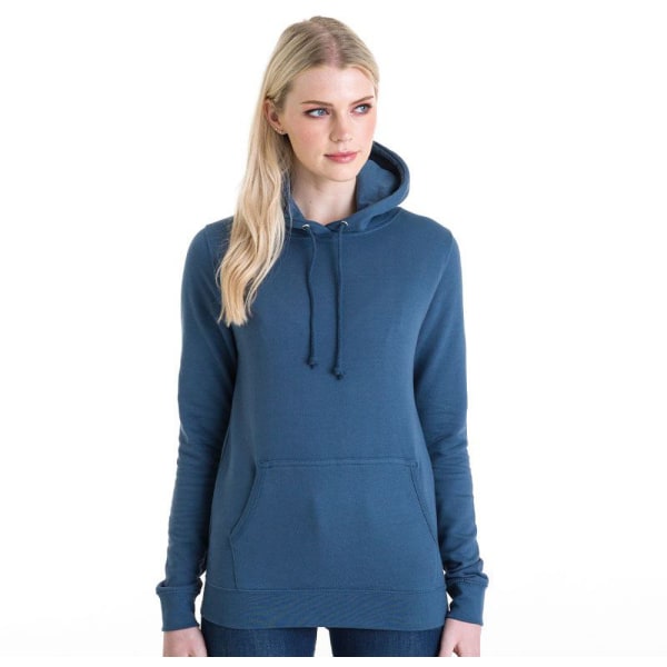 AWDis Just Hoods Dam/Dam Girlie College Pullover Hoodie M Airforce Blue M