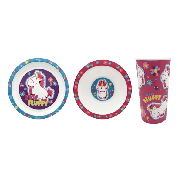 Despicable Me Fluffy Barnkalsservis Set En Storlek Flerfärgad Multicoloured One Size