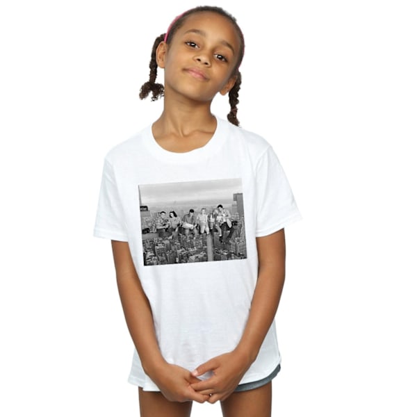 Friends Girls Construction Photo Cotton T-Shirt 9-11 År Vit White 9-11 Years