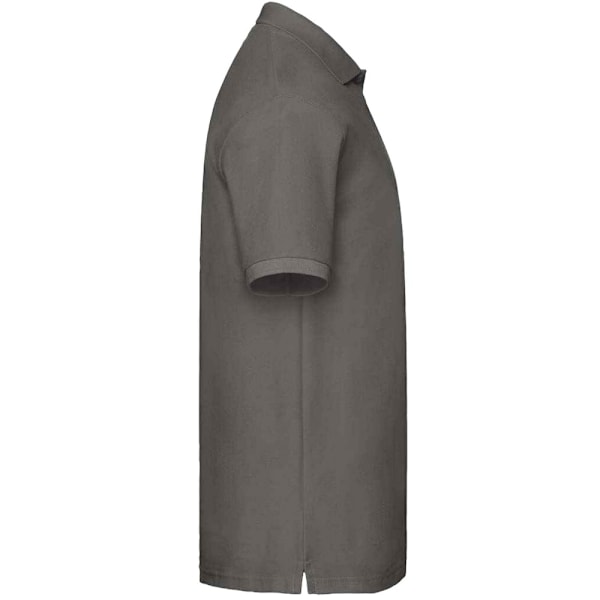 Fruit of the Loom Premium bomullspiké poloskjorta L Light Light Graphite L