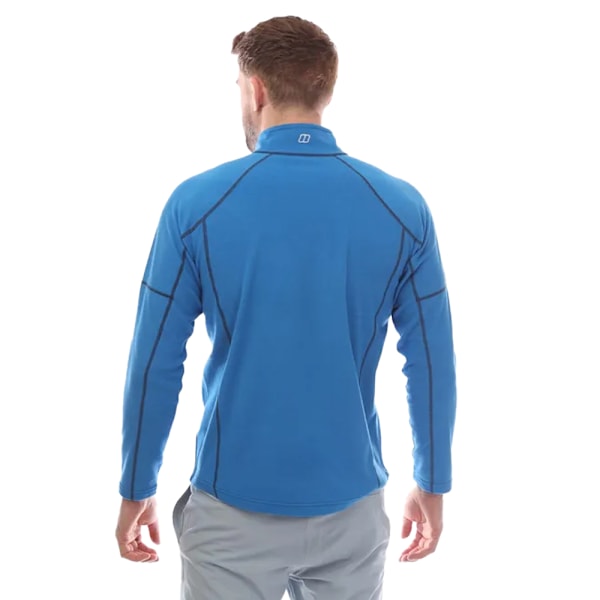 Berghaus Cuerden Half Zip Fleece Top för män L Blå Blue L