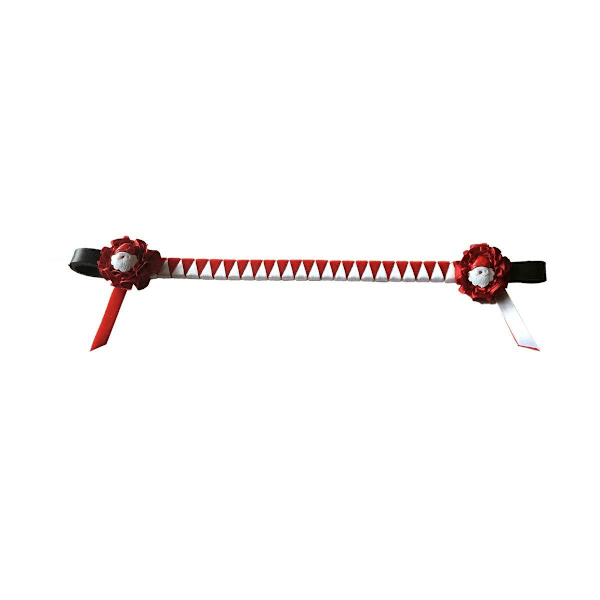 ShowQuest Julpannaband Full Röd/Vit Red/White Full