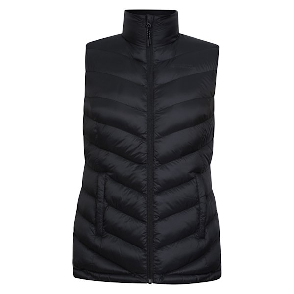 Mountain Warehouse Dam Gilet med Fuskäl, Seasons, Dam Black 14 UK