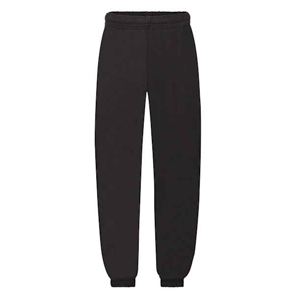 Fruit of the Loom Barn/Barn Elastisk Fåll Joggingbyxa Black 7-8 Years