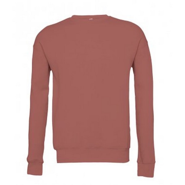 Bella + Canvas Unisex Drop Shoulder Sweatshirt L Mauve Mauve L