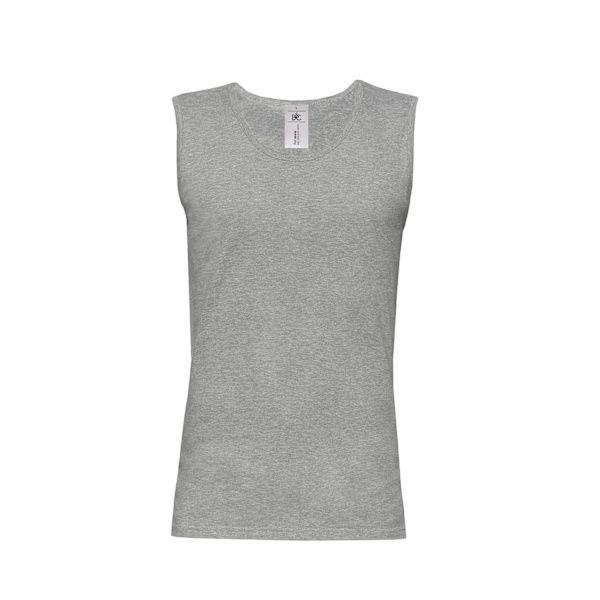 B&C Move Sleeveless Athletic Sports Vest Top L Sport Grey Sport Grey L