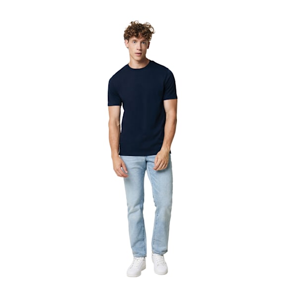 Iqoniq Unisex Vuxen Brett Återvunnen Bomulls T-shirt 4XL Marinblå Navy 4XL