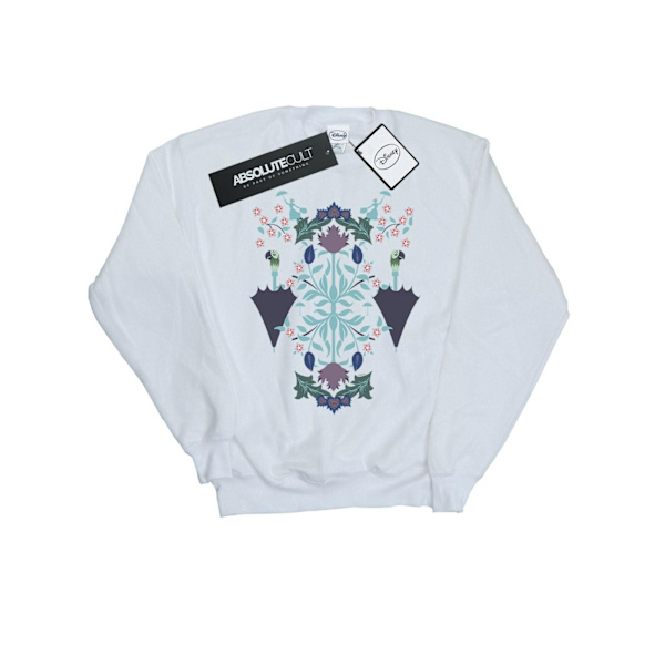 Disney Boys Mary Poppins Floral Collage Sweatshirt 5-6 år Vit White 5-6 Years