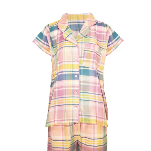 Forever Dreaming Dam/Dam Button Down Top & Bottom Pyjama Mint L