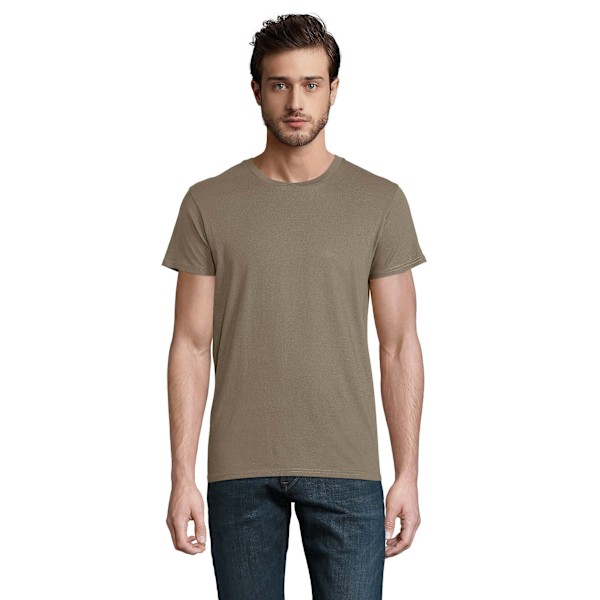 SOLS Crusader Ekologisk T-shirt Herr XS Khaki Khaki XS