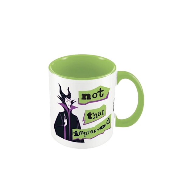 Maleficent Not That Impressed Inner Two Tone Mug One Size Vit White/Green/Black One Size