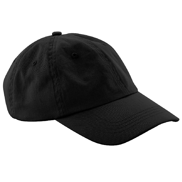 Beechfield Unisex Lågprofil 6 Panel Dad Cap En Storlek Svart Black One Size