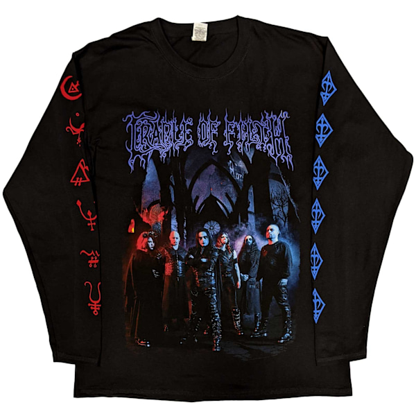 Cradle Of Filth Unisex Adult Existence Band Långärmad T-Shir Black L