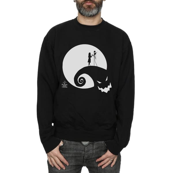 Disney Herr Nightmare Before Christmas Moon Oogie Boogie Tröja Black M