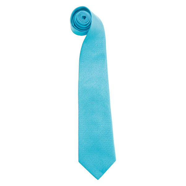 Premier Mens Colours Fashion Tie One Size Turkos Turquoise One Size