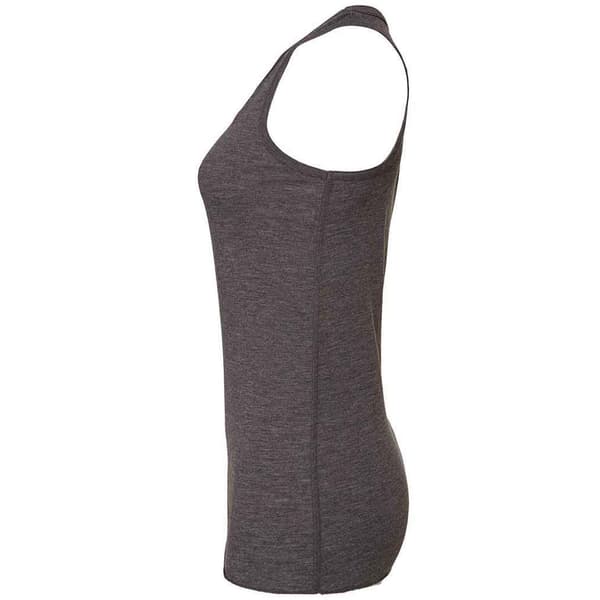 Bella + Canvas Dam/Dam Flowy Racerback Linne L Mörkgrå Dark Grey Heather L