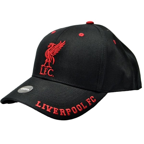 Liverpool FC Unisex Vuxen Mass Frost Snapback Cap One Size Blac Black/Red One Size