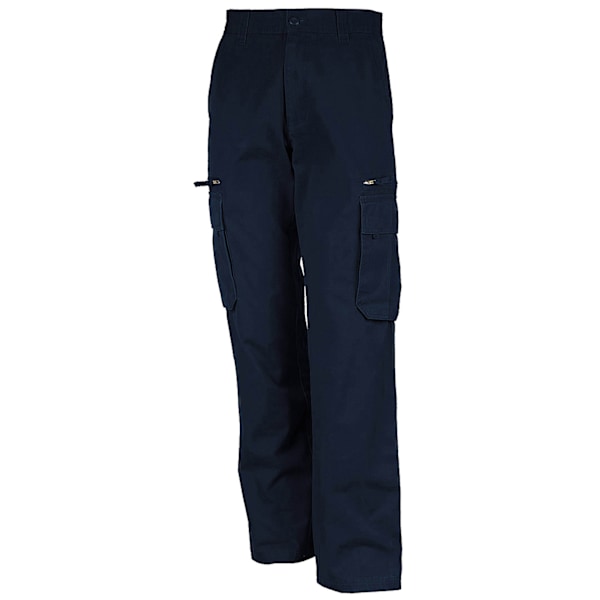 Kariban Spaso Heavy Canvas Workwear Byxa / Byxor L Marinblå Navy L