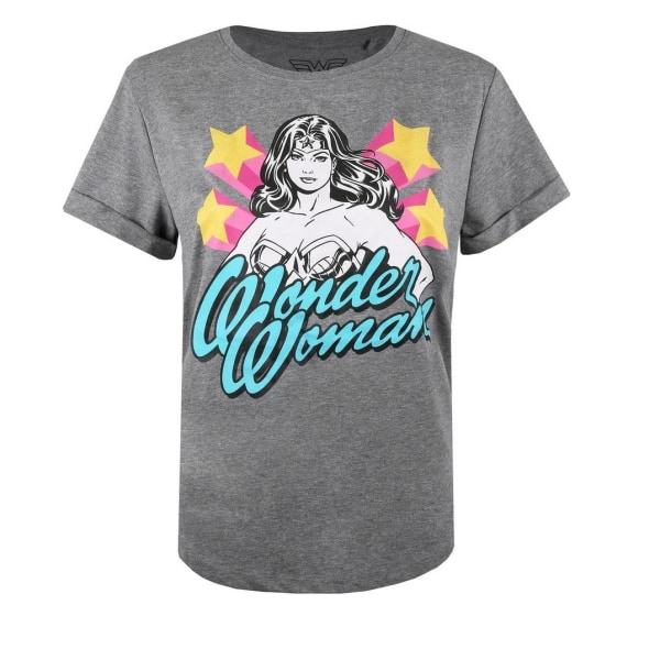 Wonder Woman Dam/Kvinnor Stance Heather T-Shirt XL Grafit H Graphite Heather XL