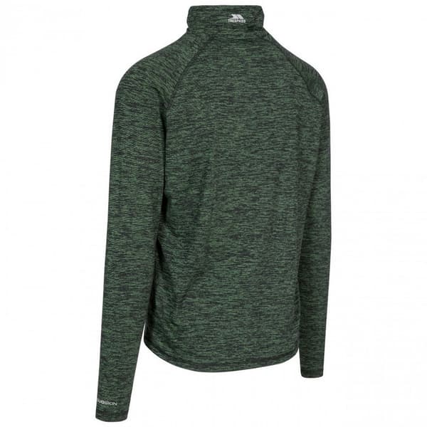 Trespass Gerry Active Top S Bright Green Fleck för män Bright Green Fleck S