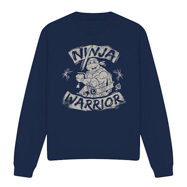 Teenage Mutant Ninja Turtles Unisex Vuxen Ninja Warrior Sweatshirt Navy L