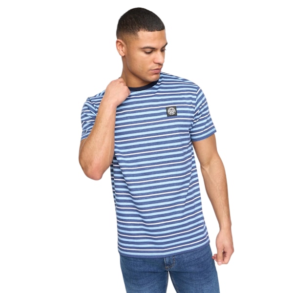 Henleys Henfeed T-shirt för män M Marinblå Navy M