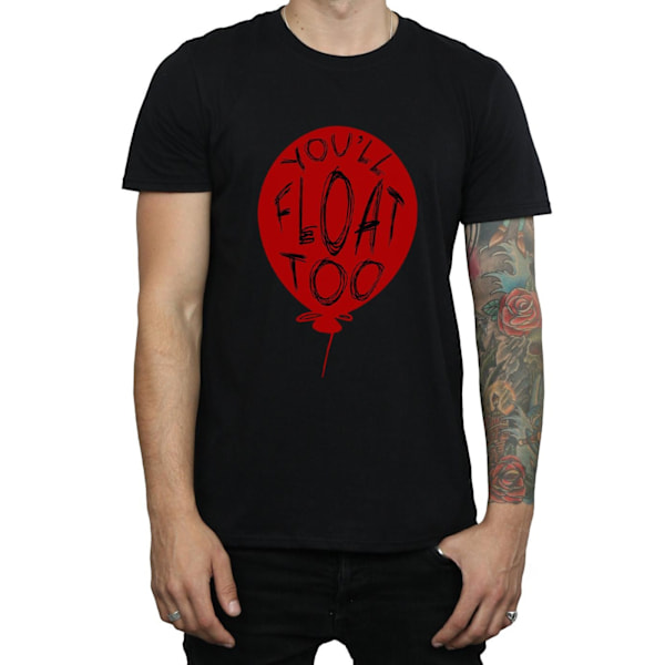 It Mens Pennywise You´ll Float Too T-Shirt 3XL Svart Black 3XL