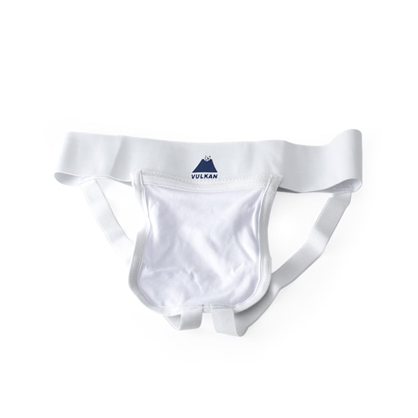 Vulkan Mens Athletic Jock Strap M Vit White M