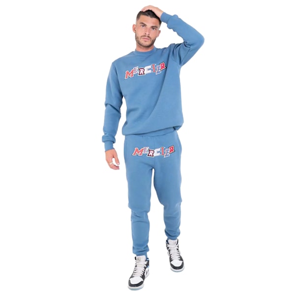 Mercier Herr Anonymous Crew Neck Sweatshirt S Blå Blue S