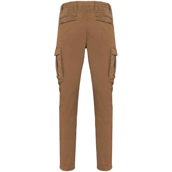 Native Spirit Herr Washed Cargo Byxor 26R Washed Dark Camel Washed Dark Camel 26R