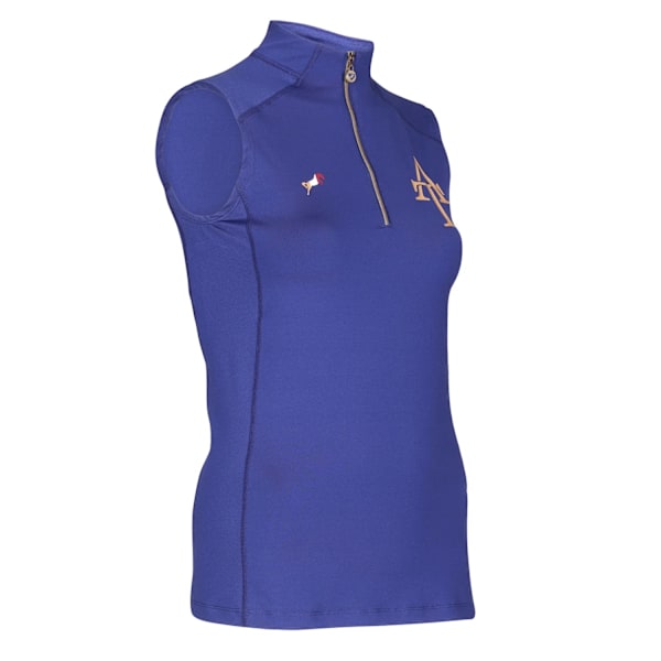 Aubrion Dam/Damlag Team Sleeveless Base Layer Top XXS Marinblå Navy XXS