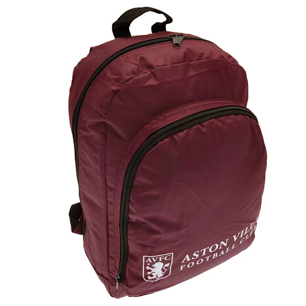 Aston Villa FC React Ryggsäck One Size Vinröd/Vit Maroon/White One Size