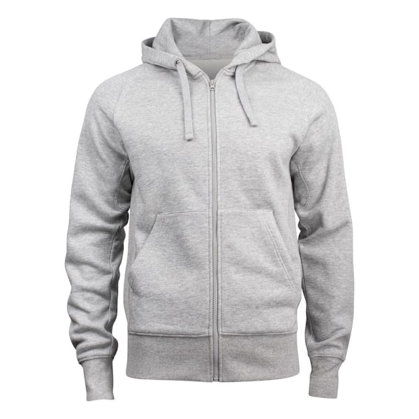 Clique Unisex Vuxen Harper Melange Full Zip Hoodie M Grå Grey M