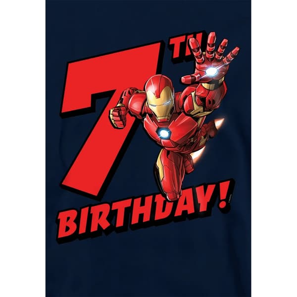 Marvel Barn/Barn Iron Man 7-årsdag Huvtröja 9-11 År B Black 9-11 Years