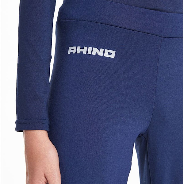 Rhino Kids Boys Termisk Underkläder Pojkar Baslager Leggings / Lo Navy XSY