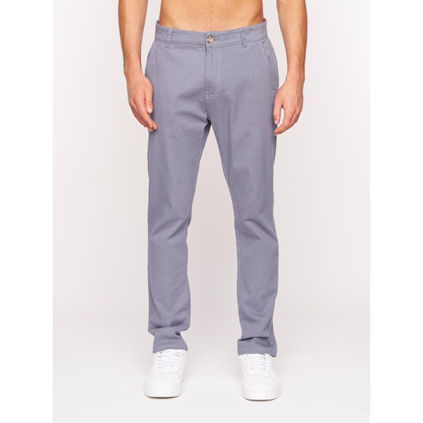 Crosshatch herr Roysden chinos 34L ljusblå Pale Blue 34L