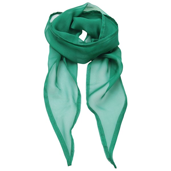 Premier Unisex Vuxen Färger Chiffong Scarf En Storlek Smaragd Emerald One Size