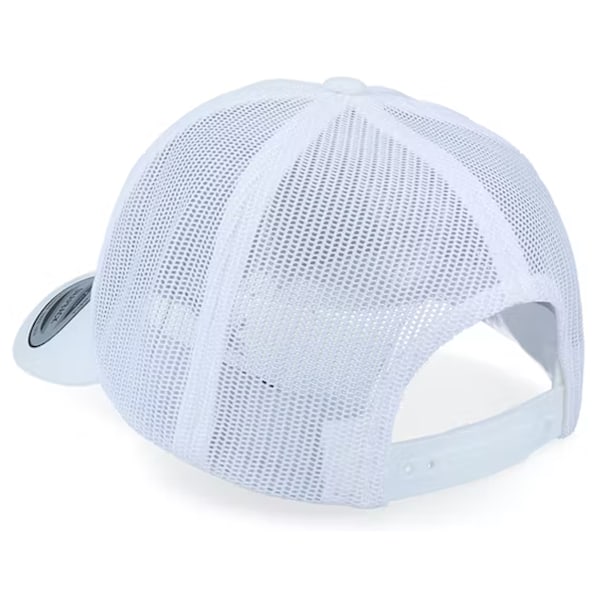 Yupoong Flexfit Retro Snapback Trucker Cap (2-pack) One Size White/White One Size