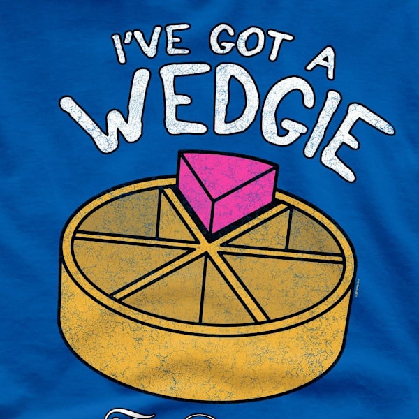 Trivial Pursuit Herr Wedgie T-Shirt L Kungsblå Royal Blue L