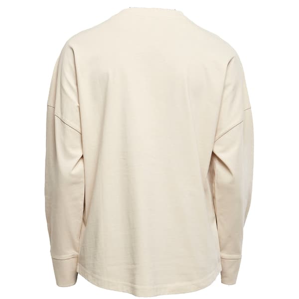 Bygg ditt varumärke herr Cut-On Oversized långärmad T-shirt L S Sand L