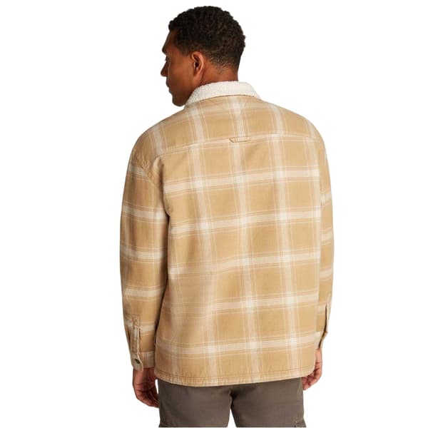 Tommy Jeans Herr Skjortjacka L Tan Tan L