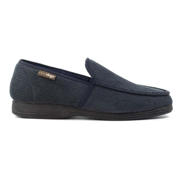 Lazy Dogz Dylan Tofflor för män 8 UK Blå Blue 8 UK